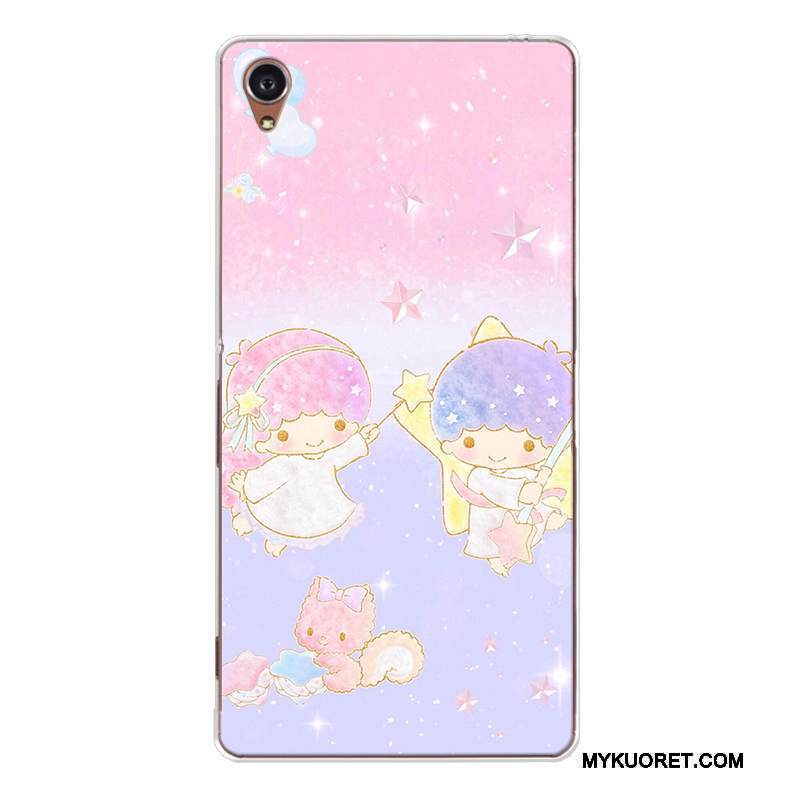 Kuori Sony Xperia Xa Laukut Sininen Murtumaton, Kotelo Sony Xperia Xa Sarjakuva Ihana Puhelimen Kuoret