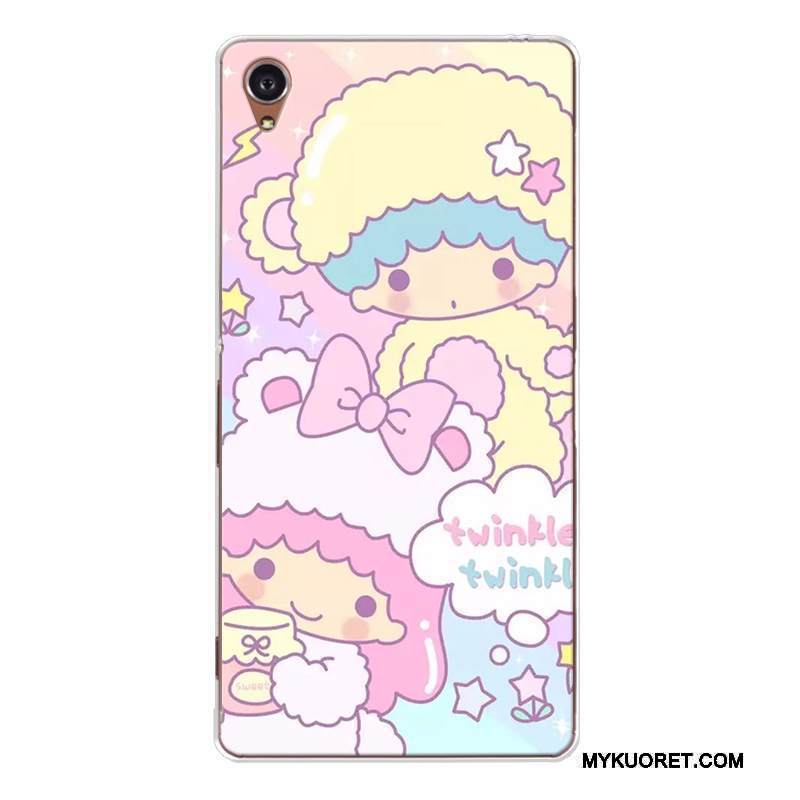 Kuori Sony Xperia Xa Laukut Sininen Murtumaton, Kotelo Sony Xperia Xa Sarjakuva Ihana Puhelimen Kuoret