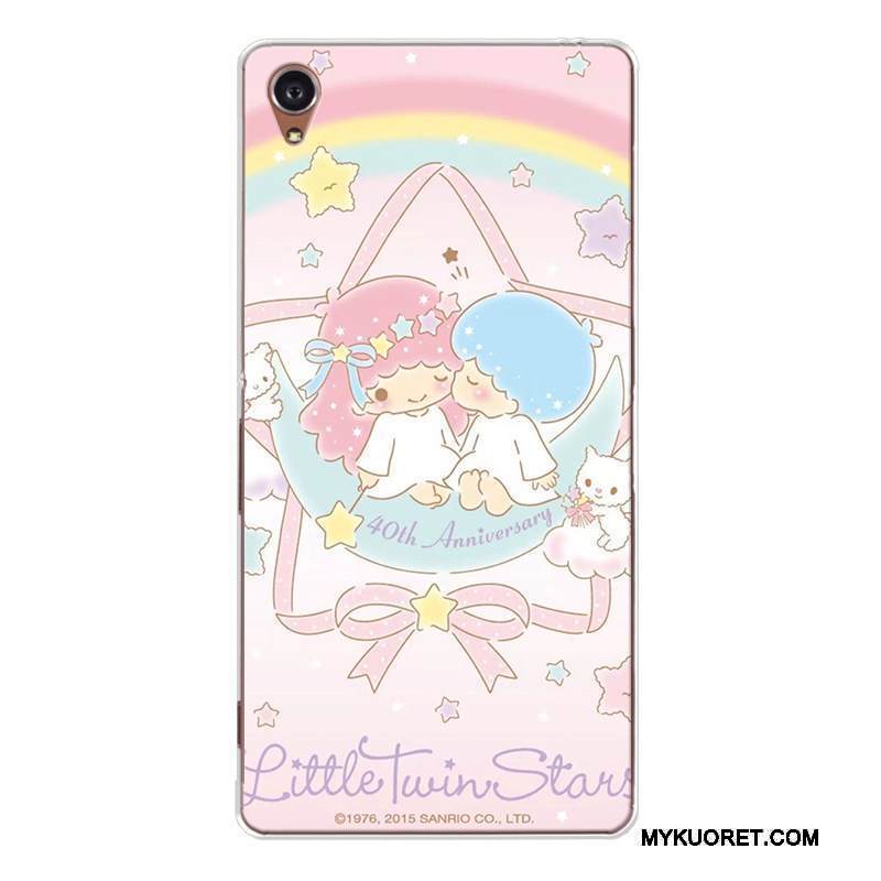 Kuori Sony Xperia Xa Laukut Sininen Murtumaton, Kotelo Sony Xperia Xa Sarjakuva Ihana Puhelimen Kuoret