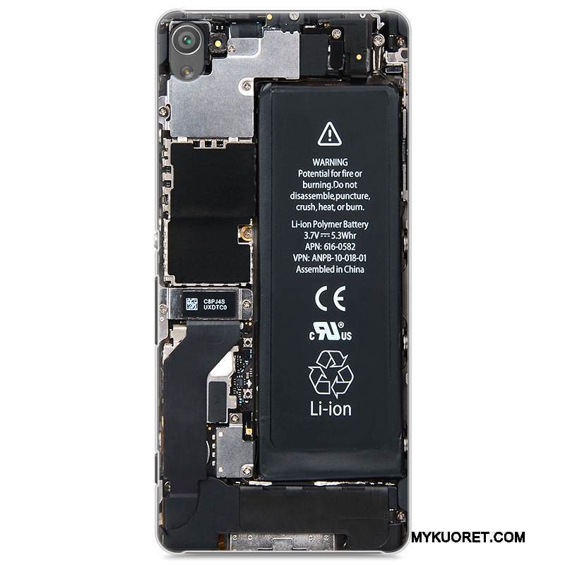 Kuori Sony Xperia Xa Luova Puhelimen Kuoret Kova, Kotelo Sony Xperia Xa Maalaus Keltainen