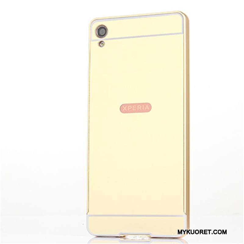Kuori Sony Xperia Xa Metalli Kehys Valkoinen, Kotelo Sony Xperia Xa Suojaus Puhelimen Kuoret