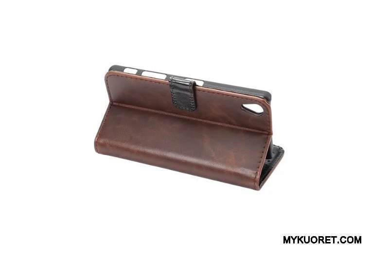 Kuori Sony Xperia Xa Nahka Puhelimen Kuoret, Kotelo Sony Xperia Xa Kuoret