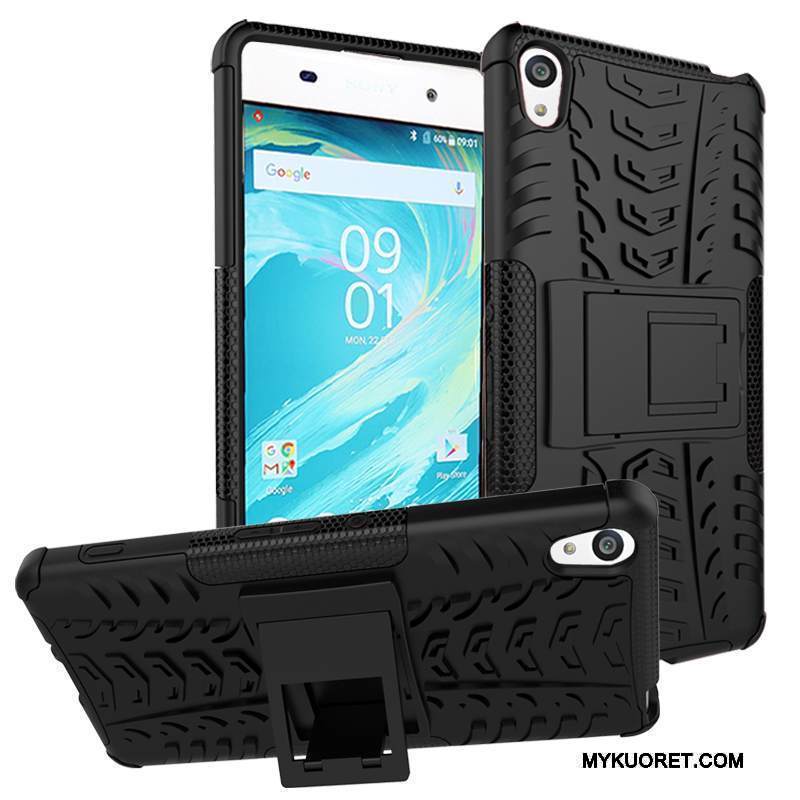 Kuori Sony Xperia Xa Nahka Sininen Puhelimen Kuoret, Kotelo Sony Xperia Xa Suojaus Murtumaton