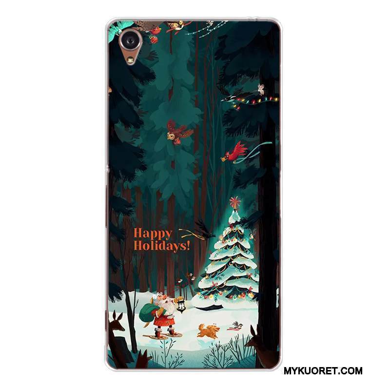 Kuori Sony Xperia Xa Pehmeä Neste Hirvi Muokata, Kotelo Sony Xperia Xa Laukut Joulu Puhelimen Kuoret