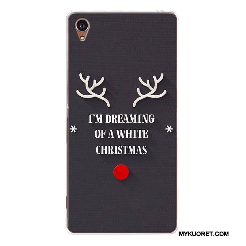 Kuori Sony Xperia Xa Pehmeä Neste Hirvi Muokata, Kotelo Sony Xperia Xa Laukut Joulu Puhelimen Kuoret