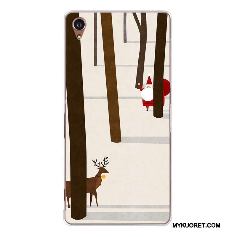 Kuori Sony Xperia Xa Pehmeä Neste Hirvi Muokata, Kotelo Sony Xperia Xa Laukut Joulu Puhelimen Kuoret