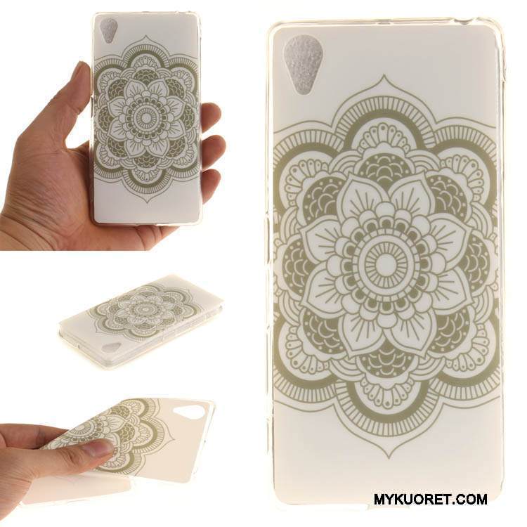 Kuori Sony Xperia Xa Pehmeä Neste Puhelimen Kuoret Keltainen, Kotelo Sony Xperia Xa Sarjakuva Ripustettavat Koristeet Murtumaton