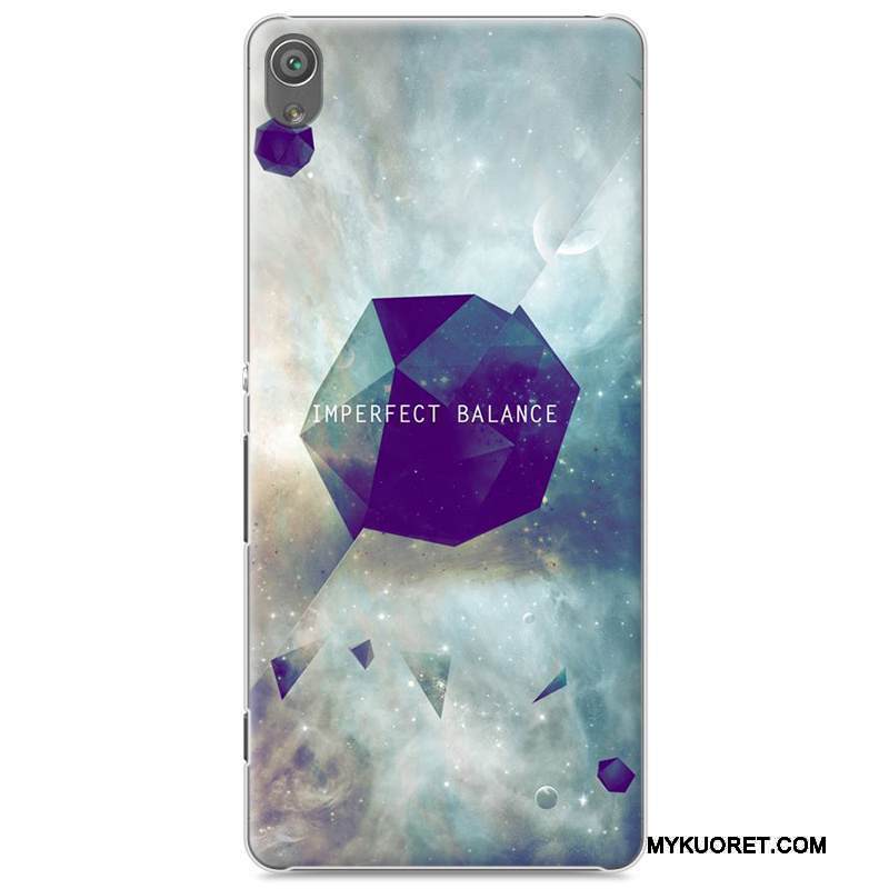 Kuori Sony Xperia Xa Sarjakuva Kova Puhelimen Kuoret, Kotelo Sony Xperia Xa Suojaus Trendi Vihreä