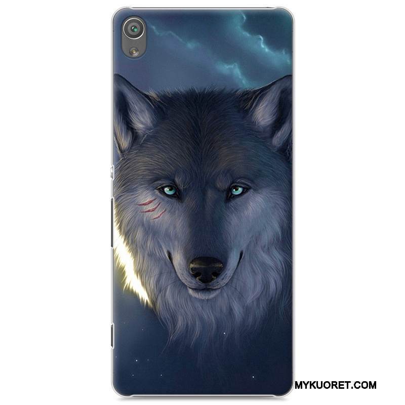 Kuori Sony Xperia Xa Sarjakuva Kova Puhelimen Kuoret, Kotelo Sony Xperia Xa Suojaus Trendi Vihreä