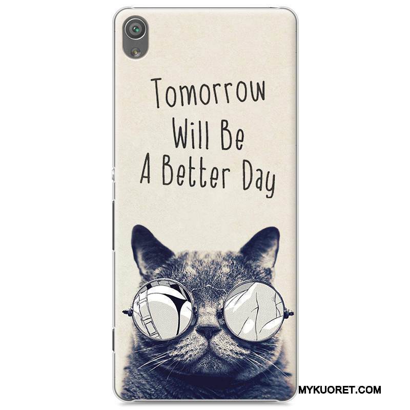 Kuori Sony Xperia Xa Sarjakuva Kova Puhelimen Kuoret, Kotelo Sony Xperia Xa Suojaus Trendi Vihreä