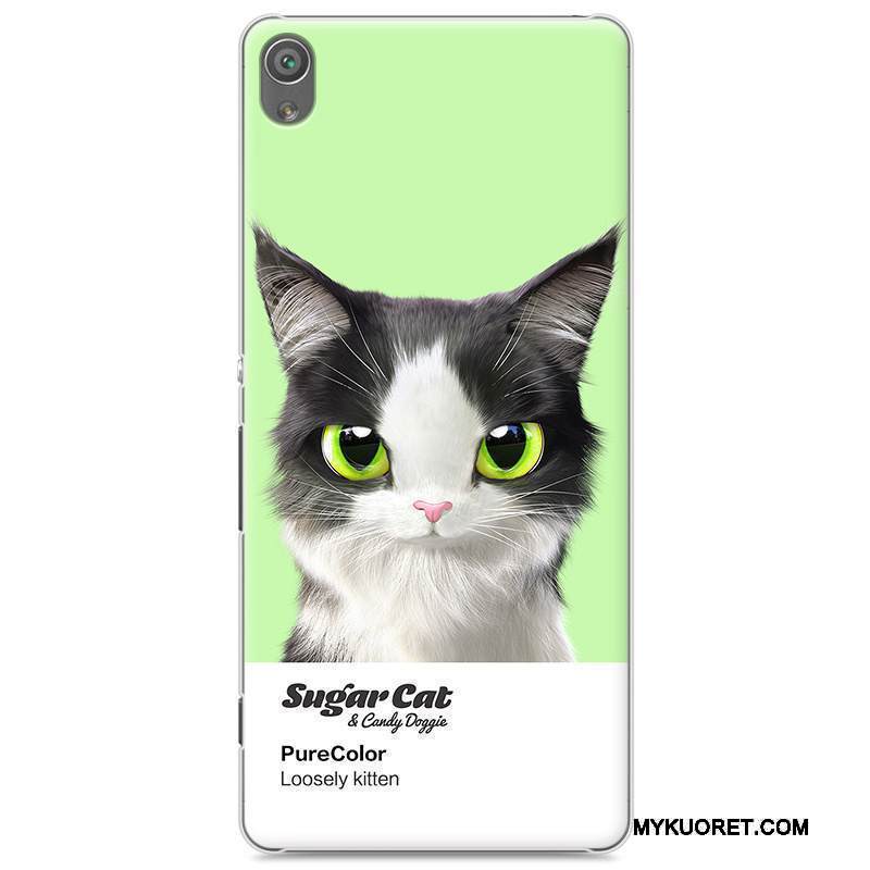 Kuori Sony Xperia Xa Sarjakuva Vihreä Puhelimen Kuoret, Kotelo Sony Xperia Xa Maalaus Ihana