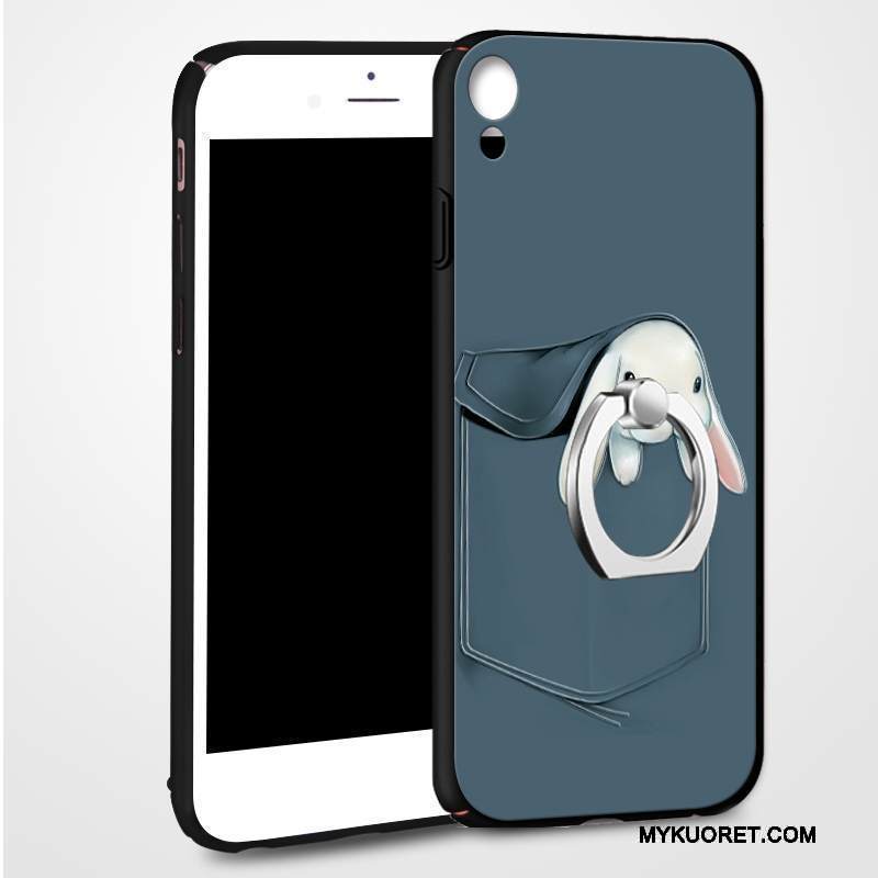 Kuori Sony Xperia Xa Ultra Laukut Kova Puhelimen Kuoret, Kotelo Sony Xperia Xa Ultra Luova Pesty Suede Tummansininen