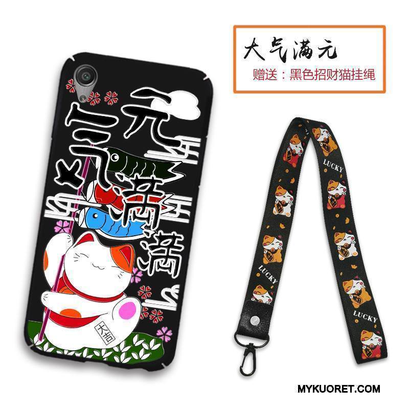 Kuori Sony Xperia Xa Ultra Laukut Puhelimen Kuoret Punainen, Kotelo Sony Xperia Xa Ultra Pesty Suede Musta