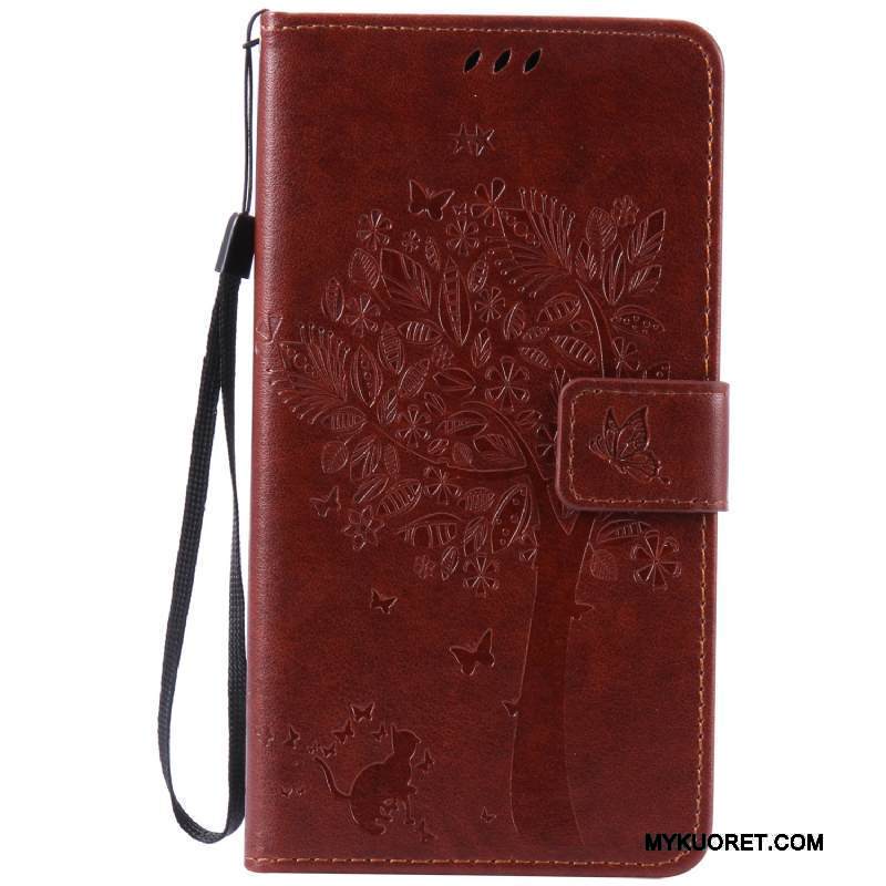 Kuori Sony Xperia Xa Ultra Nahka Puhelimen Kuoret Jauhe, Kotelo Sony Xperia Xa Ultra Suojaus Murtumaton