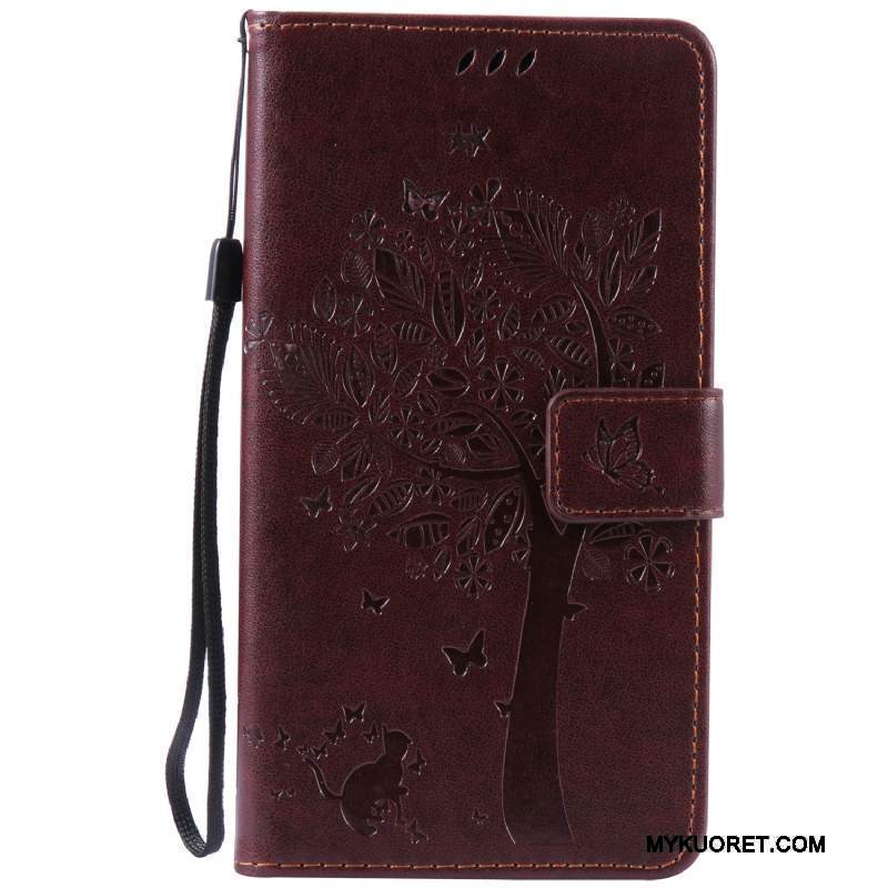 Kuori Sony Xperia Xa Ultra Nahka Puhelimen Kuoret Jauhe, Kotelo Sony Xperia Xa Ultra Suojaus Murtumaton