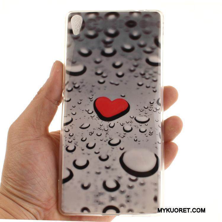 Kuori Sony Xperia Xa Ultra Pehmeä Neste Keltainen Puhelimen Kuoret, Kotelo Sony Xperia Xa Ultra Sarjakuva Ripustettavat Koristeet