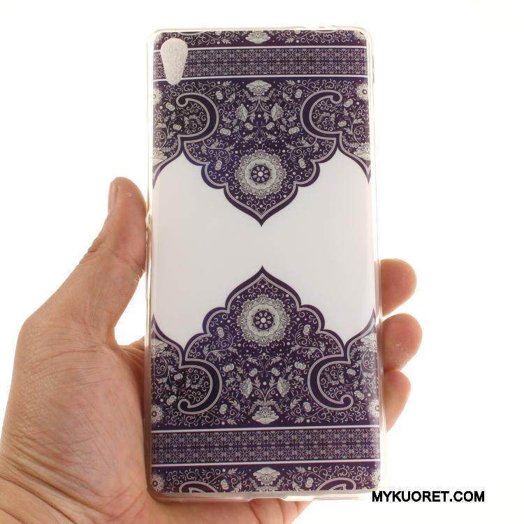 Kuori Sony Xperia Xa Ultra Pehmeä Neste Keltainen Puhelimen Kuoret, Kotelo Sony Xperia Xa Ultra Sarjakuva Ripustettavat Koristeet