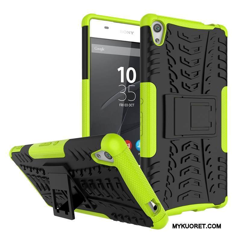 Kuori Sony Xperia Xa Ultra Tuki Vihreä Puhelimen Kuoret, Kotelo Sony Xperia Xa Ultra Suojaus Suuntaus