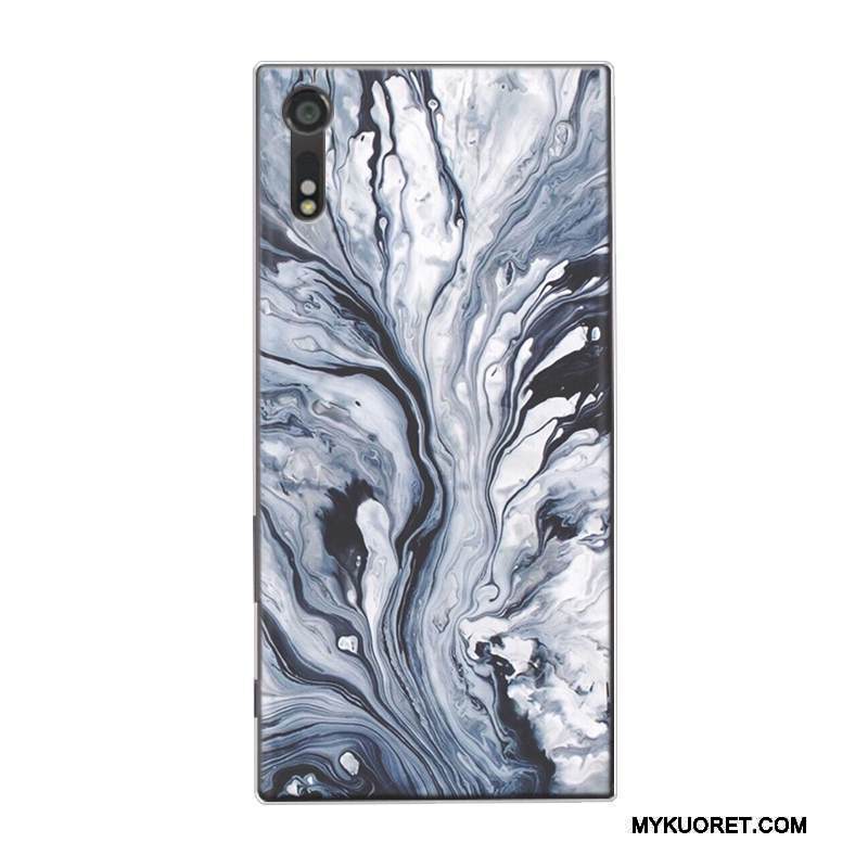 Kuori Sony Xperia Xa Ultra Vuosikerta Puhelimen Kuoret Kukkakuvio, Kotelo Sony Xperia Xa Ultra Silikoni Yksinkertainen Muokata