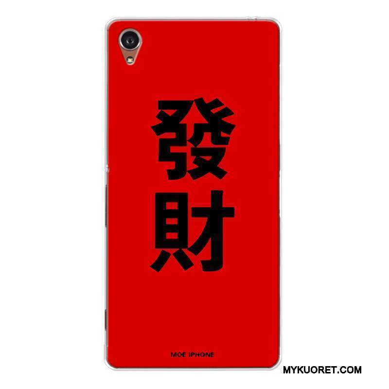 Kuori Sony Xperia Xa1 Laukut Koira Kissa, Kotelo Sony Xperia Xa1 Silikoni Muokata Punainen