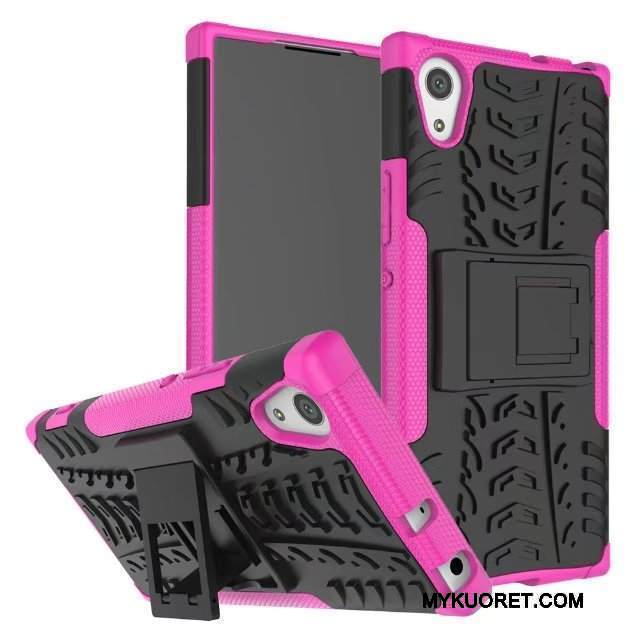 Kuori Sony Xperia Xa1 Laukut Liukumaton Oranssi, Kotelo Sony Xperia Xa1 Suojaus Murtumaton Puhelimen Kuoret