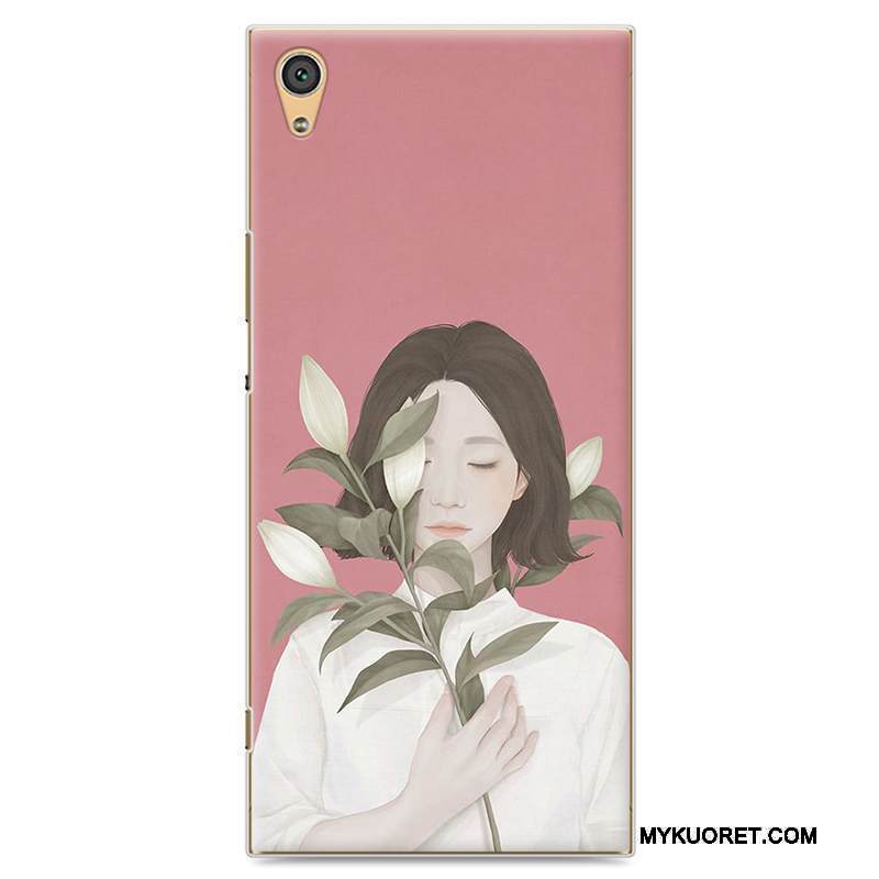 Kuori Sony Xperia Xa1 Maalaus Trendi Keltainen, Kotelo Sony Xperia Xa1 Suojaus Kustannukset Puhelimen Kuoret