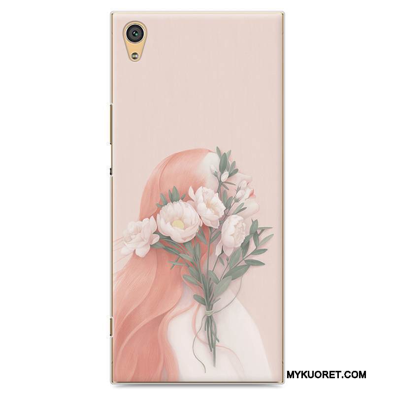 Kuori Sony Xperia Xa1 Maalaus Trendi Keltainen, Kotelo Sony Xperia Xa1 Suojaus Kustannukset Puhelimen Kuoret