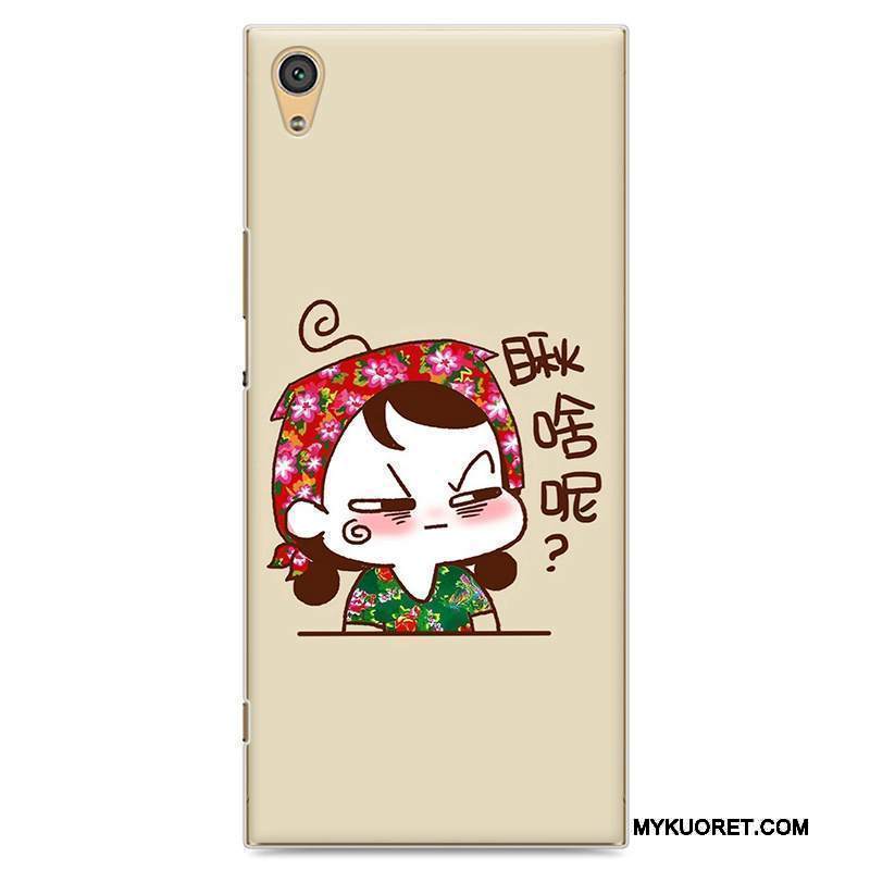 Kuori Sony Xperia Xa1 Maalaus Vaalean Rakastunut, Kotelo Sony Xperia Xa1 Suojaus Puhelimen Kuoret Harmaa