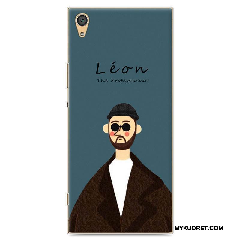 Kuori Sony Xperia Xa1 Maalaus Vaalean Rakastunut, Kotelo Sony Xperia Xa1 Suojaus Puhelimen Kuoret Harmaa