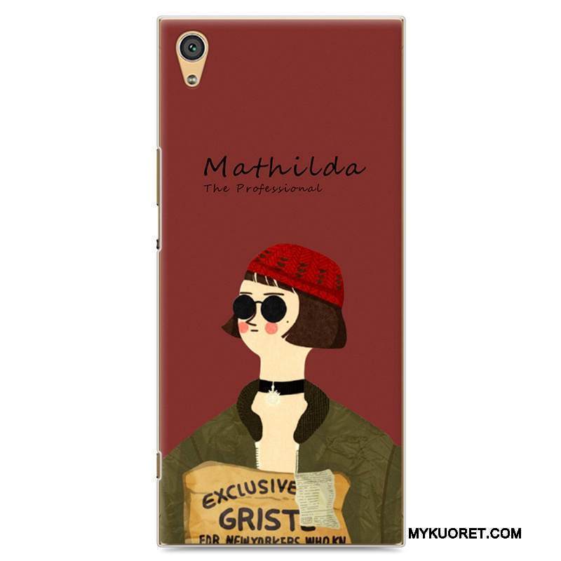 Kuori Sony Xperia Xa1 Maalaus Vaalean Rakastunut, Kotelo Sony Xperia Xa1 Suojaus Puhelimen Kuoret Harmaa