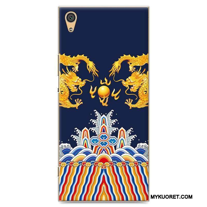 Kuori Sony Xperia Xa1 Maalaus Vaalean Rakastunut, Kotelo Sony Xperia Xa1 Suojaus Puhelimen Kuoret Harmaa