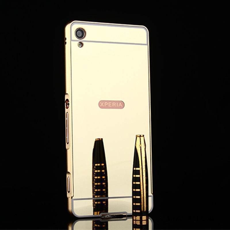 Kuori Sony Xperia Xa1 Metalli Kehys Vihreä, Kotelo Sony Xperia Xa1 Suojaus Kevyt Puhelimen Kuoret