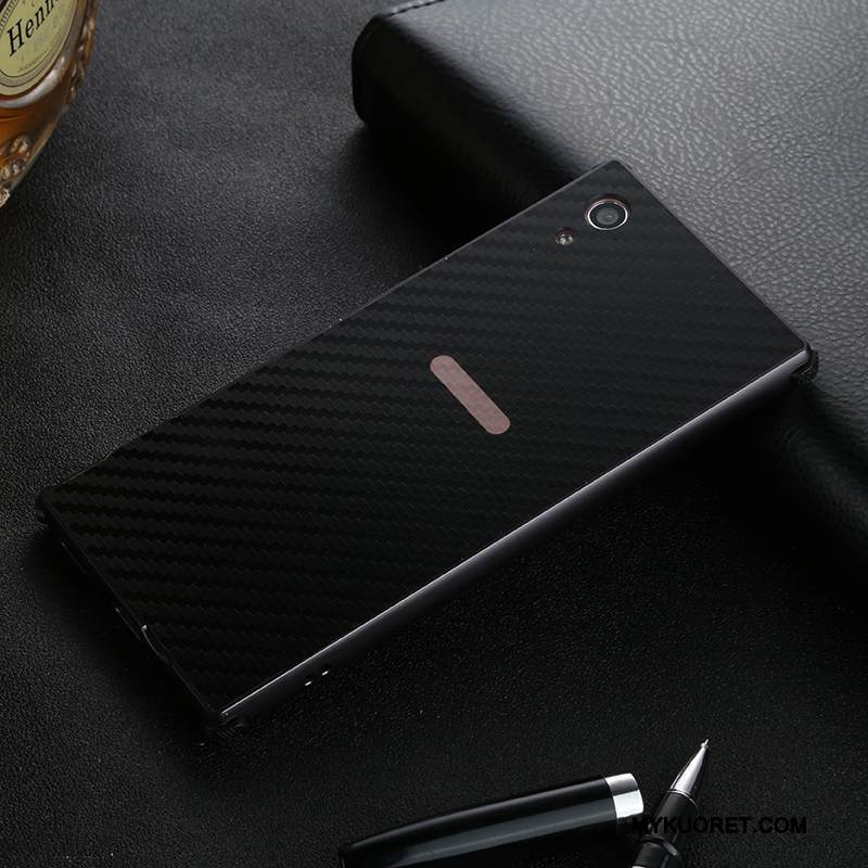 Kuori Sony Xperia Xa1 Metalli Kehys Vihreä, Kotelo Sony Xperia Xa1 Suojaus Kevyt Puhelimen Kuoret