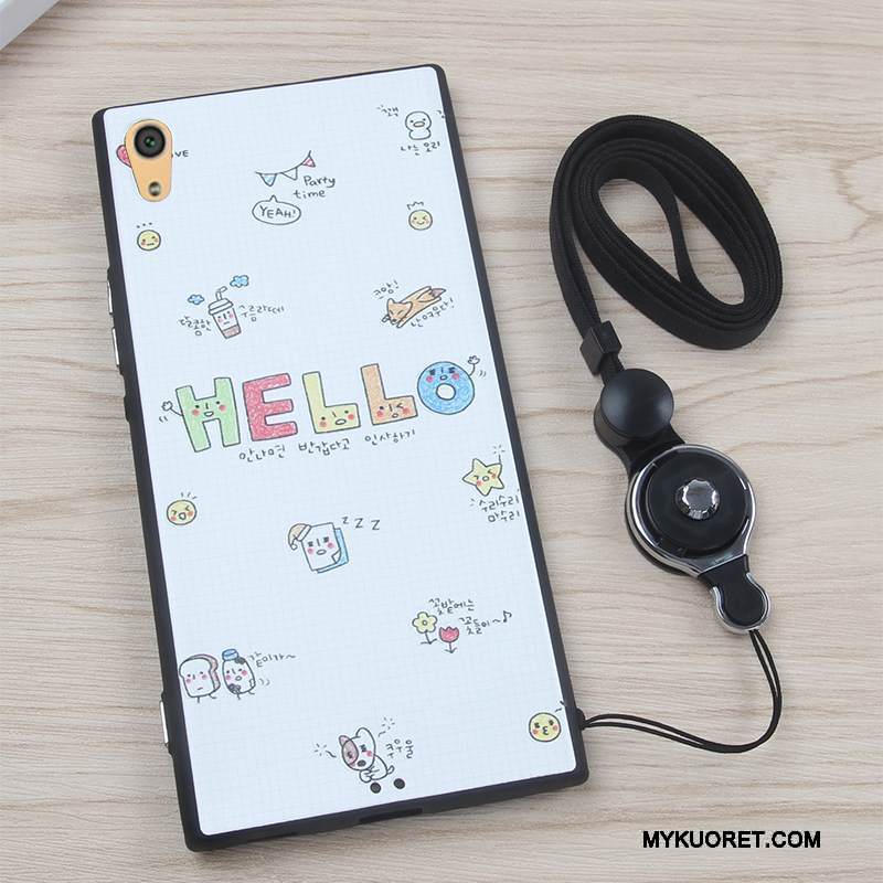 Kuori Sony Xperia Xa1 Monivärinen Puhelimen Kuoret Murtumaton, Kotelo Sony Xperia Xa1 Silikoni Ripustettavat Koristeet