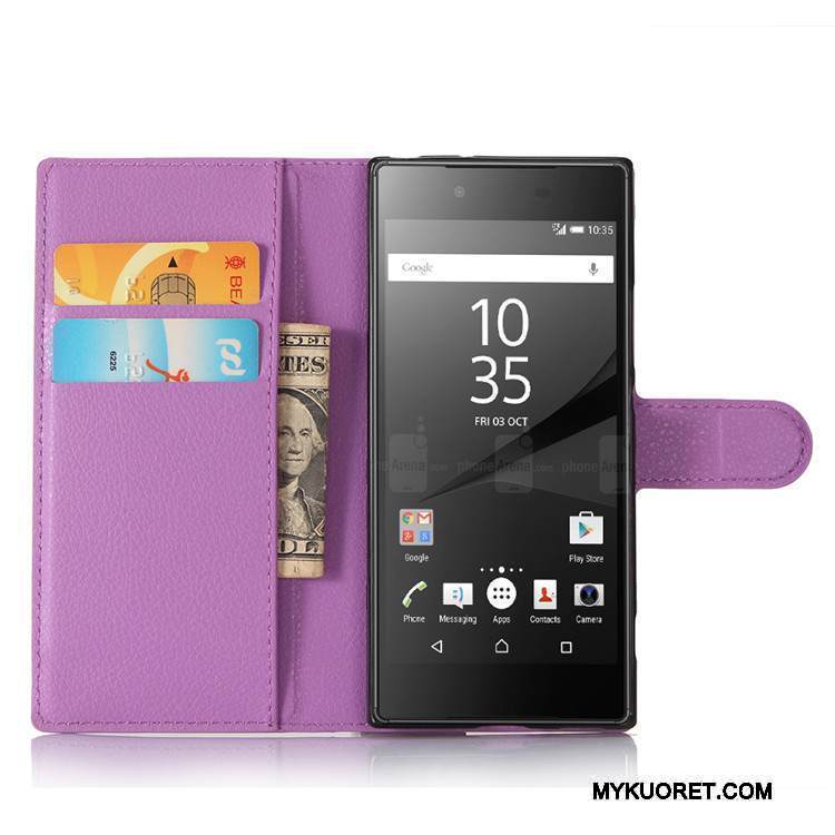 Kuori Sony Xperia Xa1 Nahka Puhelimen Kuoret Jauhe, Kotelo Sony Xperia Xa1 Kuoret