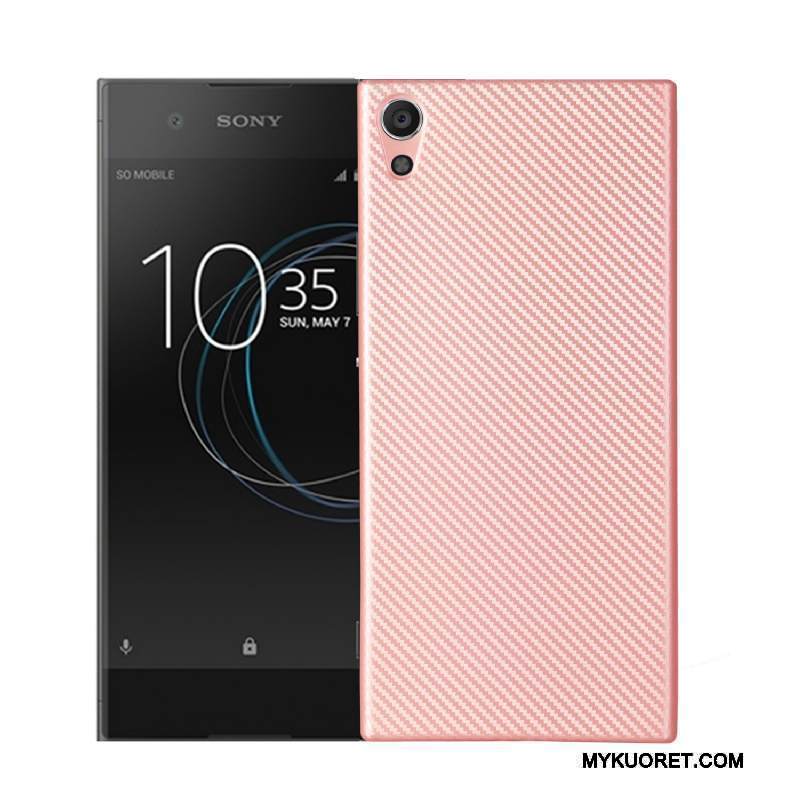 Kuori Sony Xperia Xa1 Pehmeä Neste Puhelimen Kuoret Jauhe, Kotelo Sony Xperia Xa1 Suojaus Kuitu