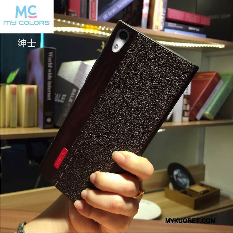 Kuori Sony Xperia Xa1 Pehmeä Neste Puhelimen Kuoret Kissa, Kotelo Sony Xperia Xa1 Sarjakuva Jauhe Rakastunut