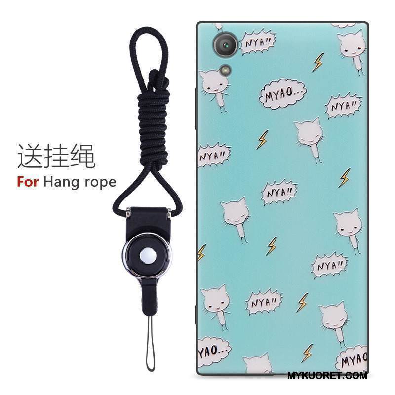 Kuori Sony Xperia Xa1 Plus Kohokuviointi Oranssi Puhelimen Kuoret, Kotelo Sony Xperia Xa1 Plus Suojaus Pesty Suede