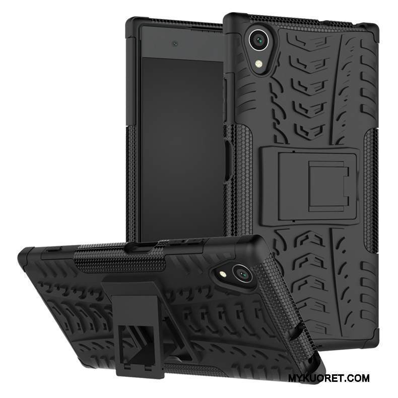 Kuori Sony Xperia Xa1 Plus Laukut Puhelimen Kuoret Murtumaton, Kotelo Sony Xperia Xa1 Plus Tuki Sininen