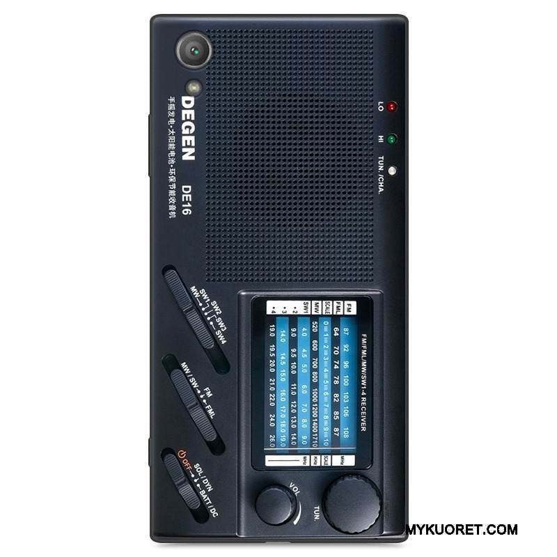 Kuori Sony Xperia Xa1 Plus Luova Musta Murtumaton, Kotelo Sony Xperia Xa1 Plus Laukut Valkoinen Puhelimen Kuoret