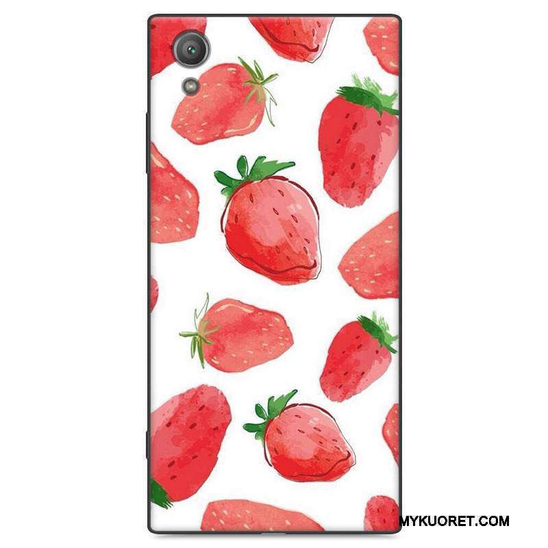 Kuori Sony Xperia Xa1 Plus Luova Musta Murtumaton, Kotelo Sony Xperia Xa1 Plus Laukut Valkoinen Puhelimen Kuoret