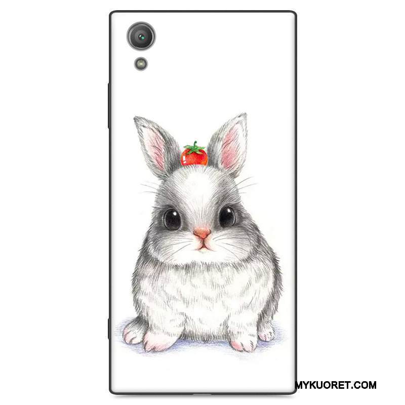 Kuori Sony Xperia Xa1 Plus Luova Musta Murtumaton, Kotelo Sony Xperia Xa1 Plus Laukut Valkoinen Puhelimen Kuoret