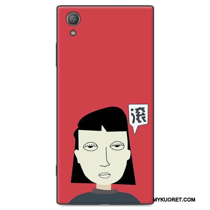 Kuori Sony Xperia Xa1 Plus Luova Musta Murtumaton, Kotelo Sony Xperia Xa1 Plus Laukut Valkoinen Puhelimen Kuoret