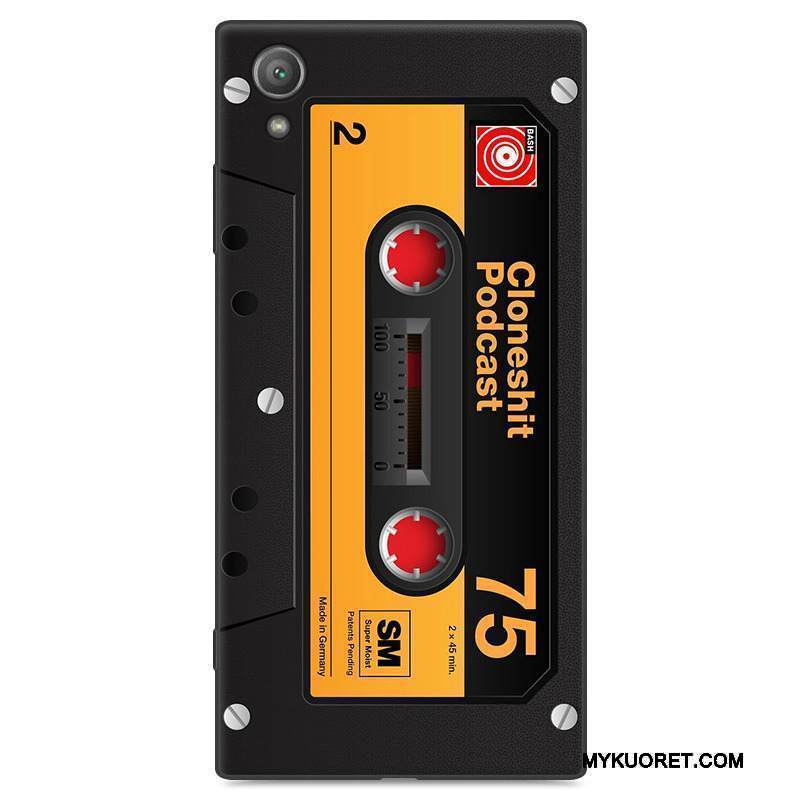 Kuori Sony Xperia Xa1 Plus Luova Musta Murtumaton, Kotelo Sony Xperia Xa1 Plus Laukut Valkoinen Puhelimen Kuoret