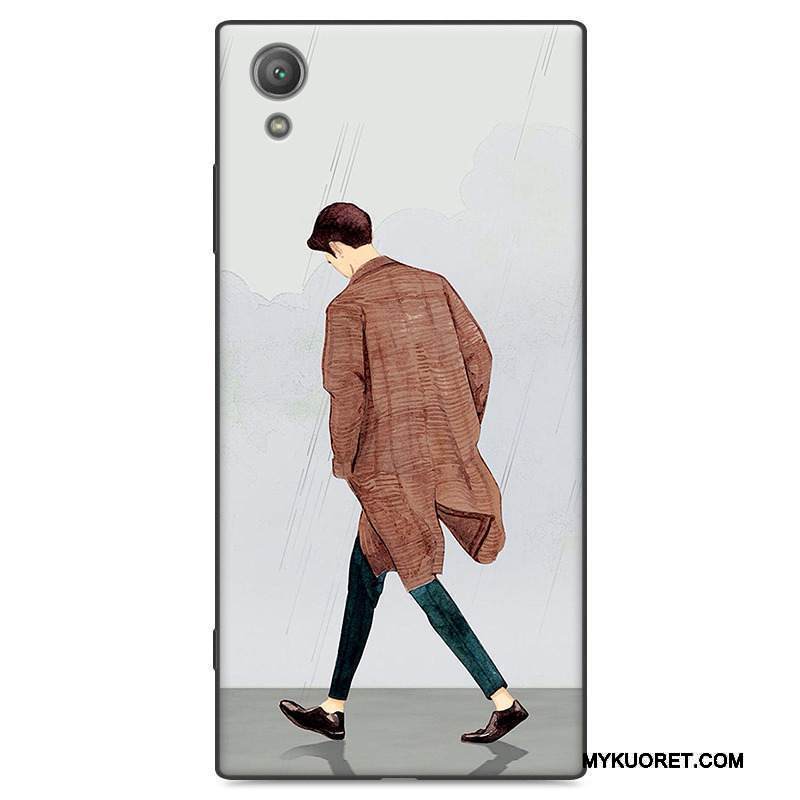 Kuori Sony Xperia Xa1 Plus Luova Puhelimen Kuoret Rakastunut, Kotelo Sony Xperia Xa1 Plus Suojaus Tummanvihreä