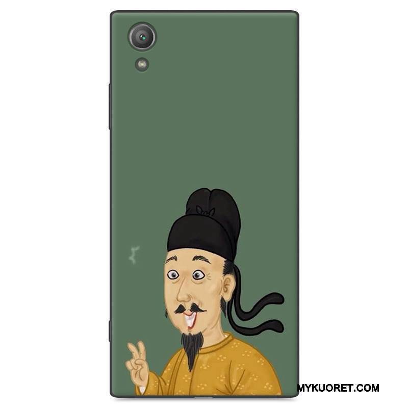 Kuori Sony Xperia Xa1 Plus Luova Puhelimen Kuoret Rakastunut, Kotelo Sony Xperia Xa1 Plus Suojaus Tummanvihreä