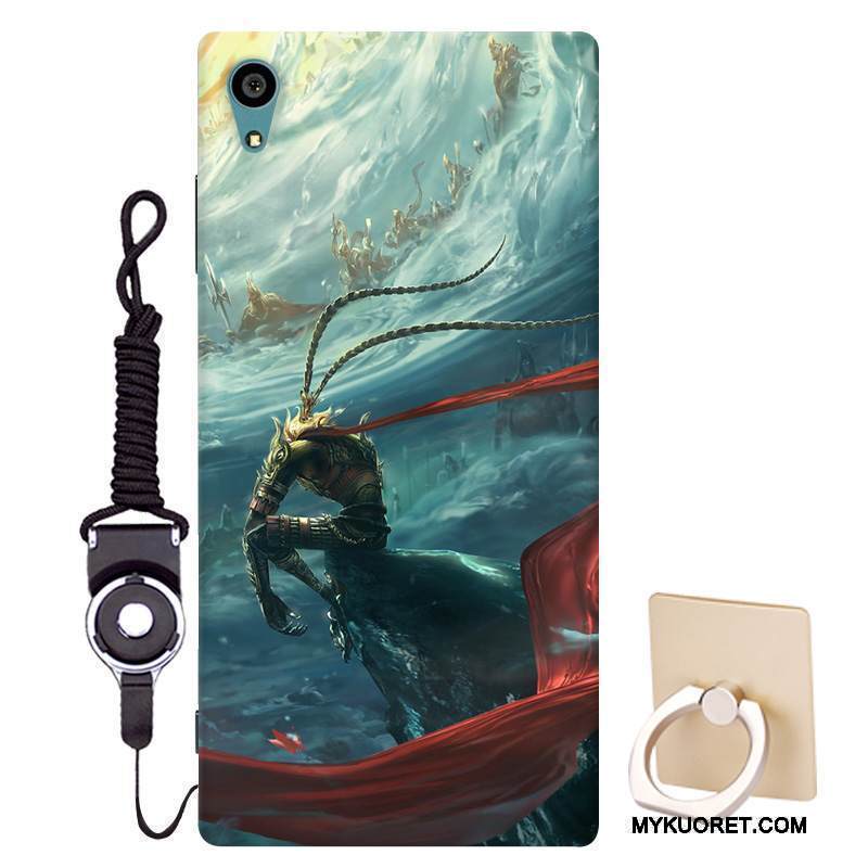 Kuori Sony Xperia Xa1 Plus Monivärinen Puhelimen Kuoret Malli, Kotelo Sony Xperia Xa1 Plus Tuki Muokata Ripustettavat Koristeet