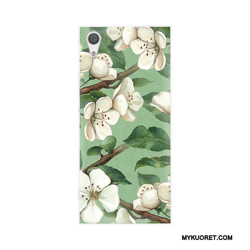 Kuori Sony Xperia Xa1 Plus Pehmeä Neste Keltainen Puhelimen Kuoret, Kotelo Sony Xperia Xa1 Plus Silikoni Ultra Ohut