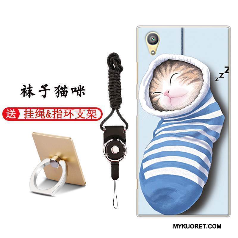 Kuori Sony Xperia Xa1 Plus Pehmeä Neste Murtumaton Puhelimen Kuoret, Kotelo Sony Xperia Xa1 Plus Monivärinen Ihana