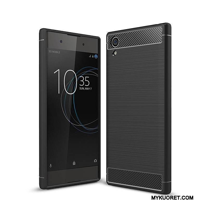 Kuori Sony Xperia Xa1 Plus Pehmeä Neste Puhelimen Kuoret Punainen, Kotelo Sony Xperia Xa1 Plus Laukut Kuitu